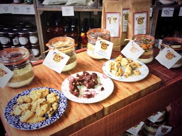 Thanks to <a href="/CookieJarKettle/">Cookie Jar & Kettle</a> for coming today. #LocalProducts #Mitchells #Cookies