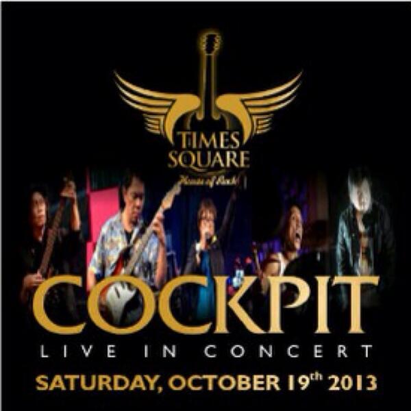 Don't miss it... Genesis nite with COCKPIT band from Jakarta, October, 19th 2013.