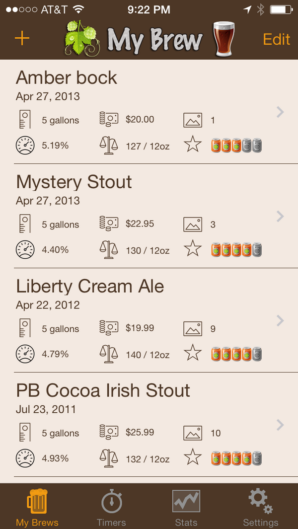 ZukeTech's tweet image. A new version of #MyBrew will hit the #AppStore later today! itunes.apple.com/us/app/my-brew…