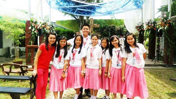 Claretians's tweet photo. SG at Eco Chapel. http://t.co/1pFx3LZGnm