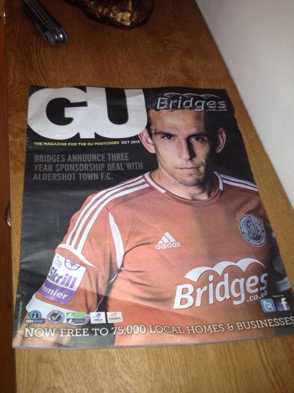 Staners6's tweet image. Look what come through letterbox today! Buzzing face of Bridges estate agents magazine! Everyone coming home to this