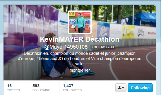 KevinMayerFan's tweet photo. @Mayer14950108 Merci. ♥ #happydays #monAmour #kevinmayer #love #followme http://t.co/WKAiQdYgao