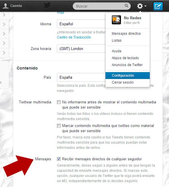 No Redes tweet media