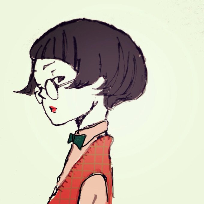 黒髪ショートのtwitterイラスト検索結果 古い順