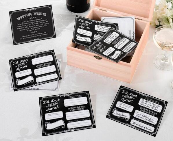 STLWeddingGuide's tweet image. One of our favorite wedding guest book alternatives!  Set of 48 is only $9.95! weddings.fm/171jg7c #wherebridesgo
