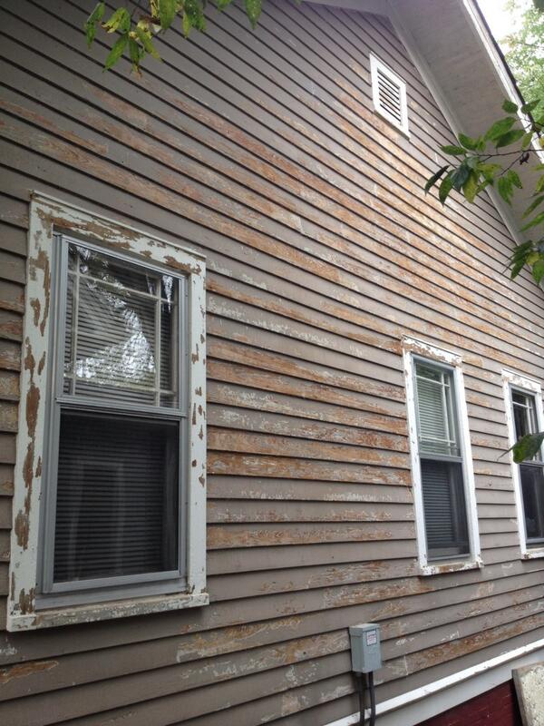 housepaintersTN's tweet photo. Scraping off 100 years of old paint. http://t.co/5ljaZ73QUU