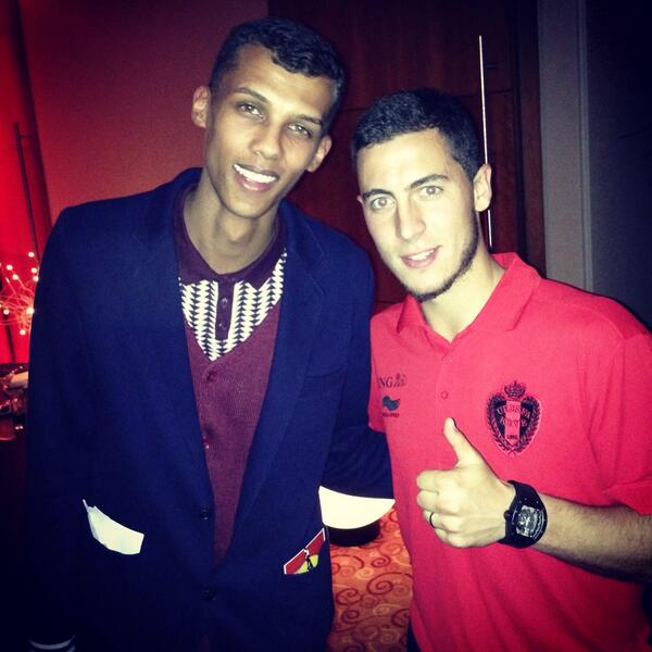 hazardeden10's tweet photo. #belgium #fier #talent #stromae http://t.co/0BsrypXhNX