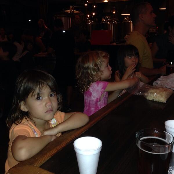 Awesome pizza <a href="/RedOvenPizza/">RED OVEN - Pizza</a>! Kids eating free!