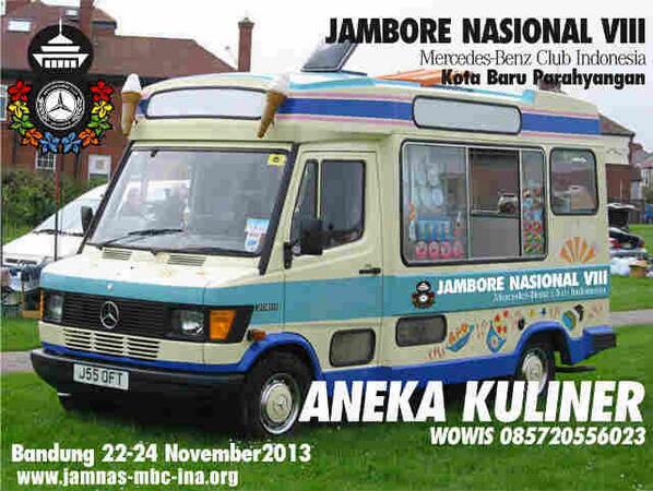 Flyer for " Jambore Nasional VIII - Bandung "