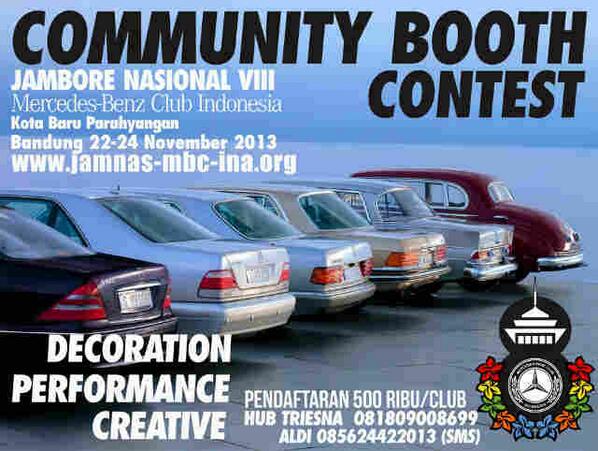 Flyer for " Jambore Nasional VIII - Bandung "