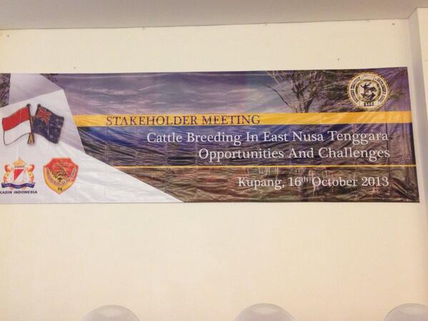 <a href="/NTCattlemen/">NTCA</a> Kupang, West Timor building relationships Indonesia- Australia #austrade #ntgov