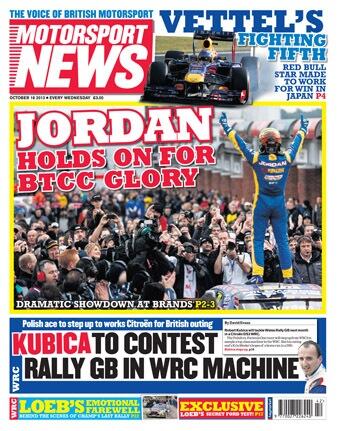 New MN out now: Kubica in, Meeke out for #RallyGB, Loeb's last rally and John MacCrone's <a href="/MullRally1/">MullRally</a> win