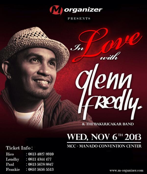 m_organizer's tweet photo. In Love with @GlennFredly | Rabu, 6 November 2013 at MCC http://t.co/PqjpcD0kis