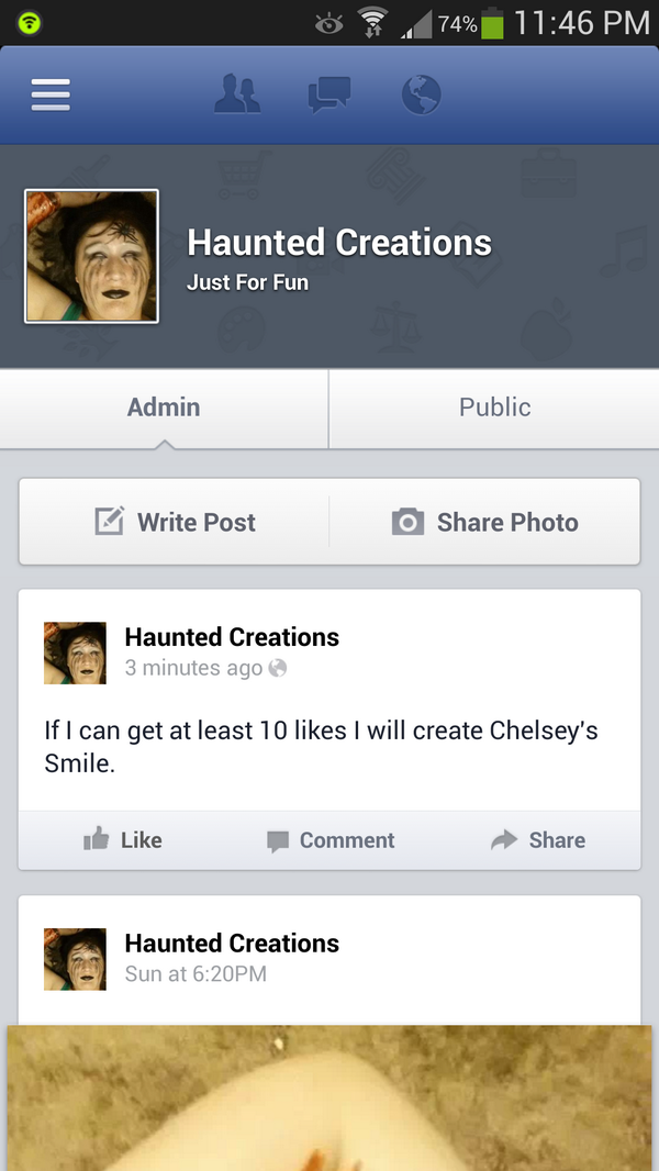 HauntedCreation's tweet image. Haunted Creations need your helps.