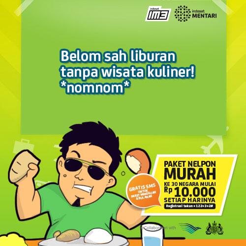 Yus3R's tweet image. 26 huruf #IndosatTravelChallenge #Task17