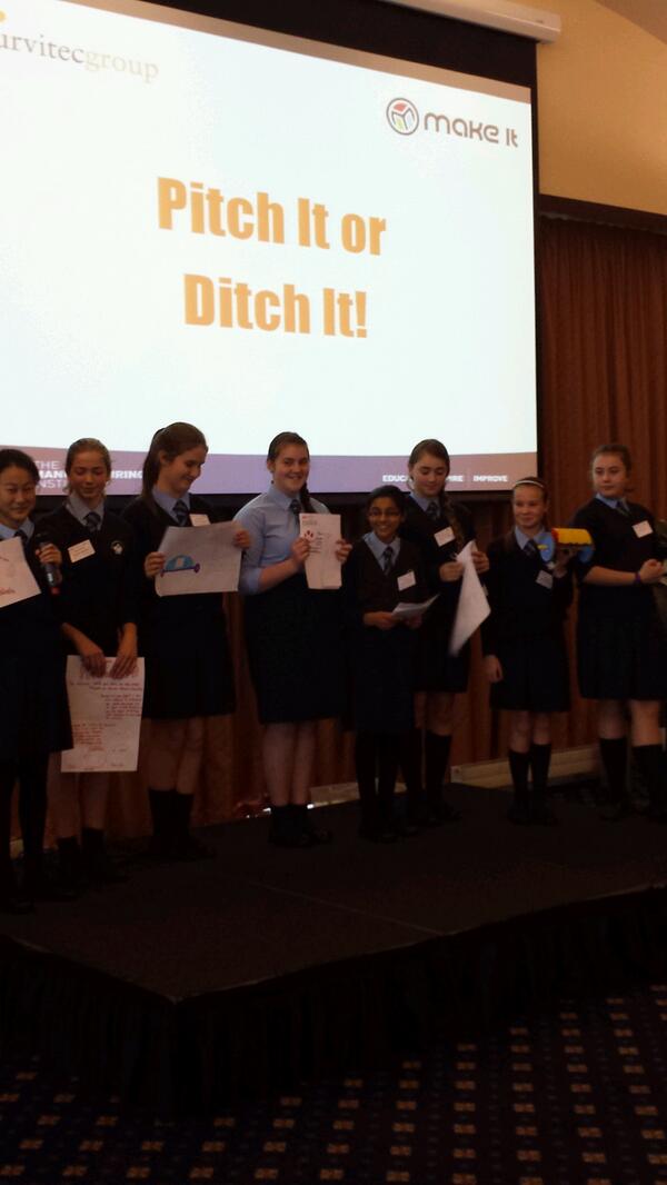 makeituk's tweet image. Belvedere Academy have developed a product for Nuclear disasters #survitec #makeit