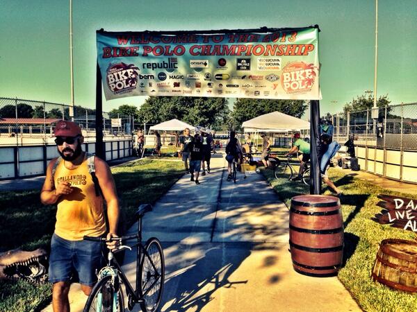WHBPC's tweet photo. Welcome to WHBPC 2013!! #bikepolo #whbpc13 http://t.co/UCwbDMmjOQ