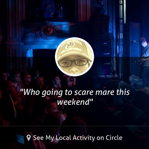 abbi82700's tweet photo. Who going to scare mare this weekend... shared via @CircleApp http://t.co/lL7t34LUKA