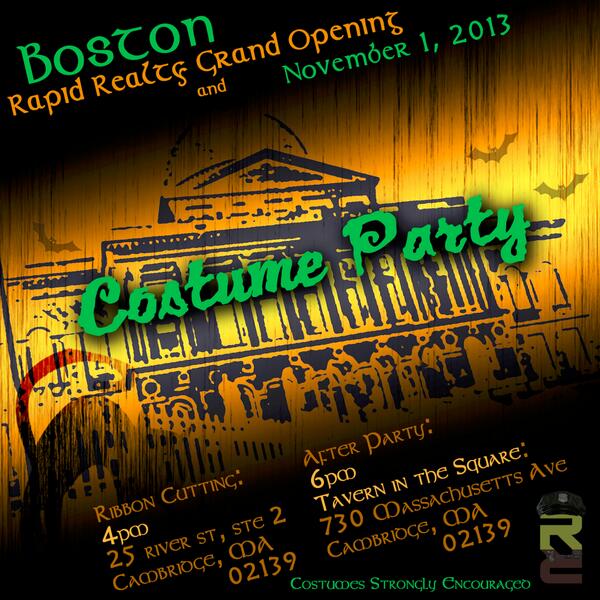 rapidwayne's tweet image. Rapid Realty Boston grand opening