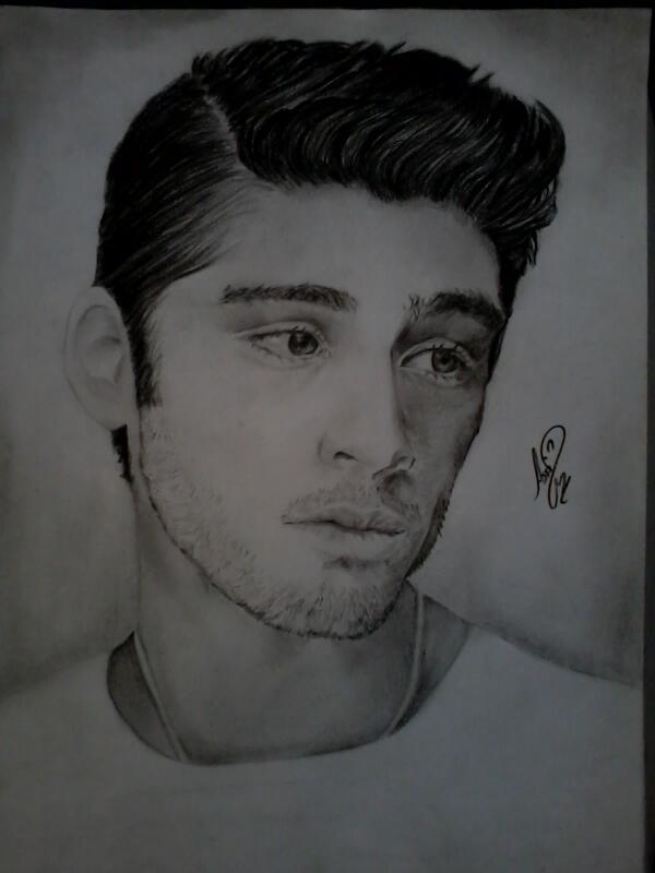 Assia_Artist1's tweet image. @1Darabupdates_ My drawing of @zaynmalik what do you think about it ?  hope you'll like it :) x