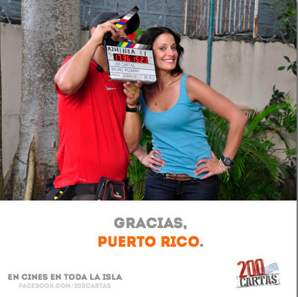 200cartas's tweet photo. Hoy celebramos 35 días en cartelera! Gracias Puerto Rico! #cineboricua http://t.co/chDYj0hFkL