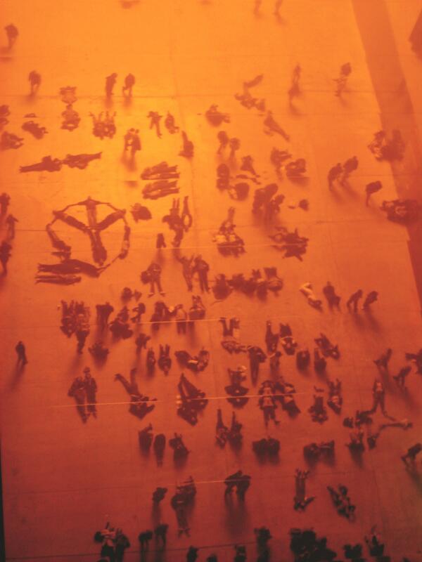 olafureliasson's tweet image. Celebrating 10 years since the opening of the
#weatherproject @Tate