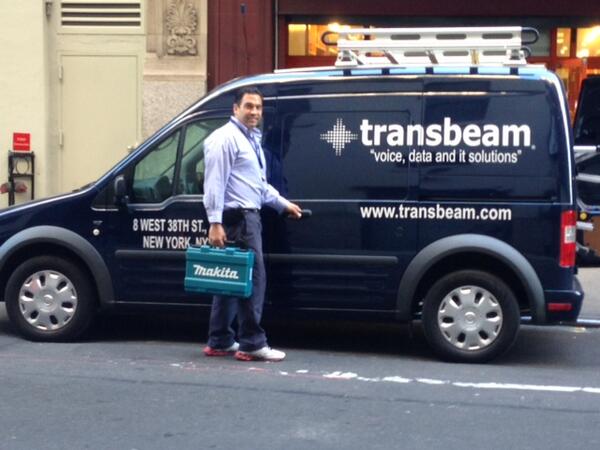 transbeam's tweet image. #Wifi #installations wait for no one! #voice #data #eventsolutions