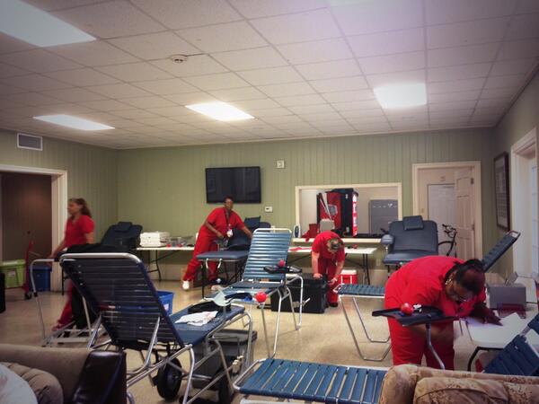 PhiChapter1887's tweet image. Finishing touches are completed for the Blood Drive. Come out to the Sigma Nu house from 11-5 &amp;amp; save a life @LSUKKG.