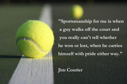 FSWtennis's tweet photo. Awesome advice! "@USPTA_Tennis: Thanks @LOROWSPORTS for sharing this great quote on sportsmanship. #tennis http://t.co/SUJo6XDLFe"