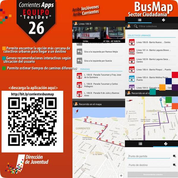 nfrette's tweet image. Prueba nuestra app #busmap. Comparte, danos un "like". on.fb.me/1aNGom7. RT Sugerencias bit.ly/GYhFD3
