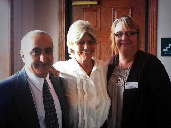 pfhcs's tweet photo. Dave and Kim shared their success story at the Stuff a Bus kickoff luncheon over the noon hour today. http://t.co/9rxWcohwBo
