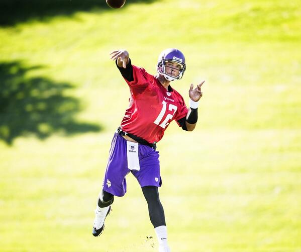 Josh Freeman will start at QB against the Giants on Monday.