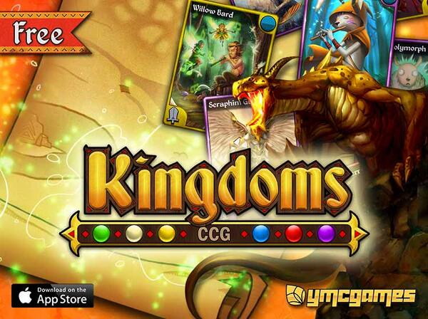 GamesYMC's tweet image. We are excited to help bring @KingdomsCCG to iPad! Currently available in Canada, Australia, Sweden and New Zealand.
