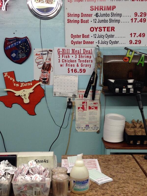 George_Hill3's tweet photo. Rudy's Seafood Home Of The GHill Meal Deal RT @a_rene12: Where am I @George_Hill3? #Hungry http://t.co/dNMtDfuFpz