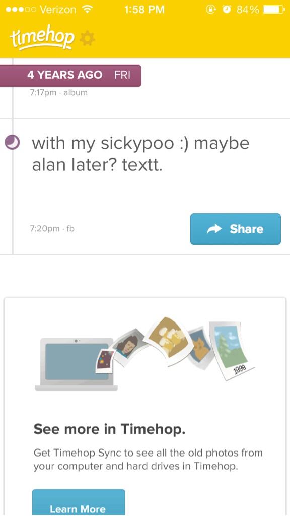 lovinnlife13's tweet image. Can someone please tell me why I thought it was cute to say "sickypoo" 4 years ago?? #wth #iwasweird