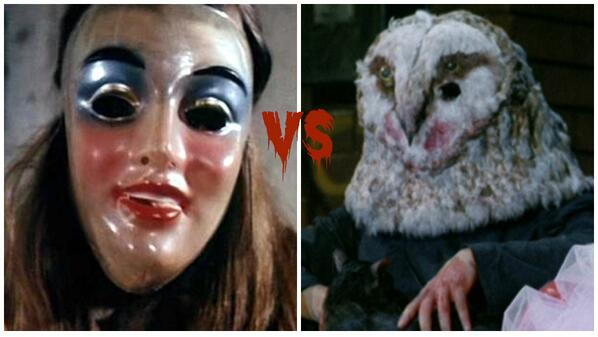 StaticMovie's tweet image. ALICE SWEET ALICE vs STAGE FRIGHT: Which would make you run faster? Check out the chilling masks in #Static NOW!!!