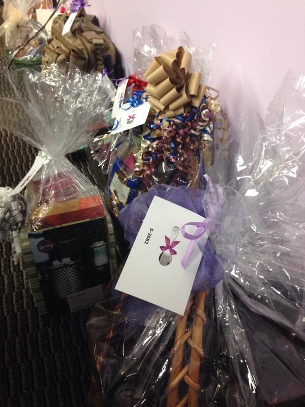 marchofdimesct's tweet photo. Auction baskets ready for loading and transport to @The_Riverview tomorrow! #SignatureChefsAuction http://t.co/YTGU6unMOF