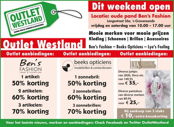 Vrijdag en zaterdag zijn we weer open van 10 - 17.00 uur. Langestraat 56a 's-Gravenzande #koopjes #sale #korting