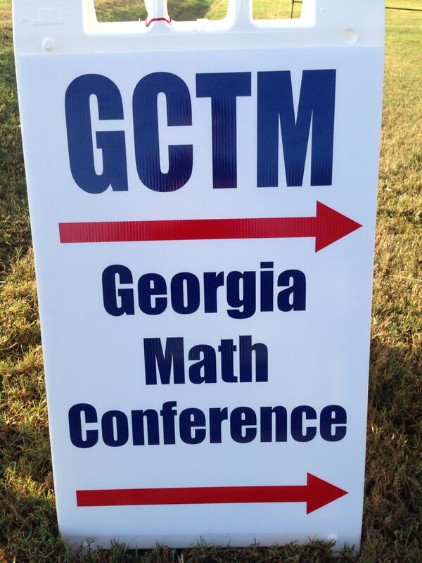 NickeyIce's tweet photo. #2013GCTM @gctm_math http://t.co/B9yR20Nwle