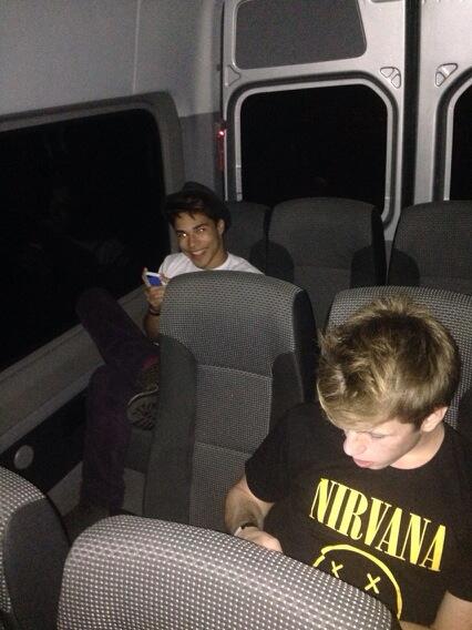 P9's tweet photo. P9 on the ride! #askP9 #VoteP9MTVEMA http://t.co/9OjjhqtEoH