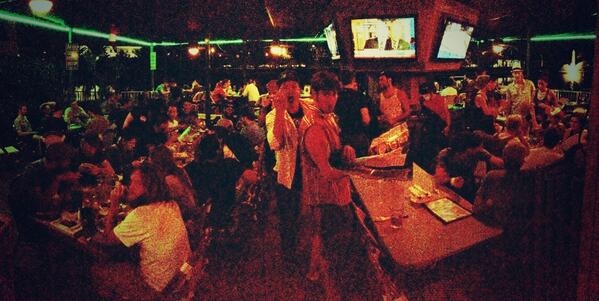 WHBPC's tweet photo. Kick off party after the WildCard! Great way to end Day 1 at #WHCBP2013 http://t.co/FzZsxu2Nky