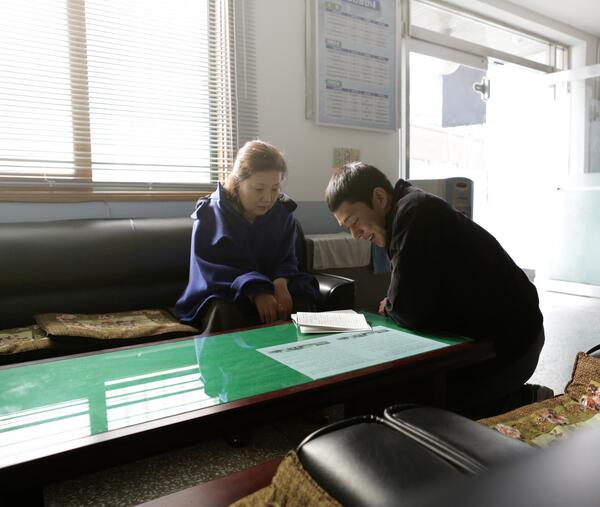 <깡철이> 아찔! 애절! 열정! 생생한 리얼 촬영 현장 미공개 컷! 리허설도 촬영같이. 순이씨와 강철이