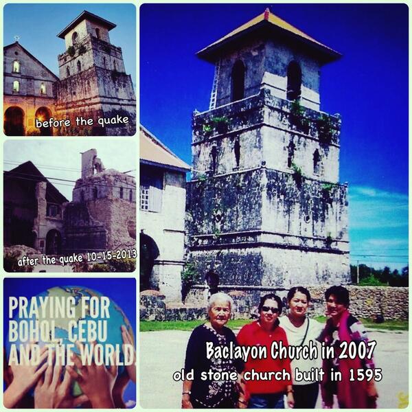 ninilucas's tweet image. Prayers for Bohol and the rest of Central Visayas Region #BoholQuake