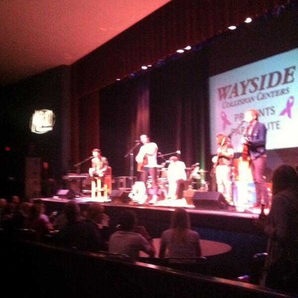 ParachuteHQ's tweet image. @parachute at @mix1077 #concertforacure