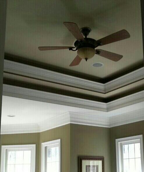 r2shome's tweet photo. When painting a room don't forget the 5th wall...the ceiling http://t.co/1Ge8COBJ12
