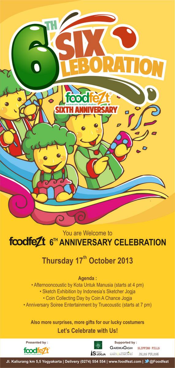 Nah, ini poster-nya. ISJogja berkolaborasi dgn elaborator yg keren2 ;) ada <a href="/CACjogja/">Coin a Chance Jogja</a> <a href="/FoodFezt/">FoodFezt Jogja</a> dan banyak lagi.