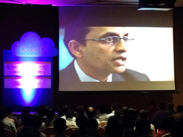 bryan_kam's tweet image. @HarishAitharaju on Cloud OS #MSCloudOS