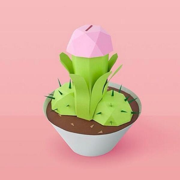 reasonsto's tweet image. "Don't be a pussy", a #papercrafted #cactus poster from Lobulo Design in London @lobul0 ➡️ ... ift.tt/1cwo1UQ
