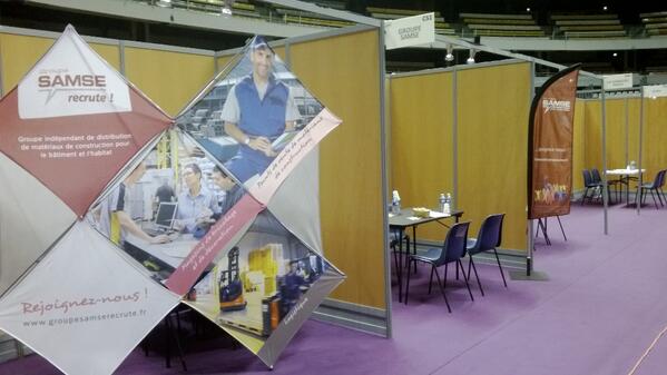 SBrondex's tweet image. Le #groupesamse au #forum de l&apos;#emploi de Lyon aujourd&apos;hui.