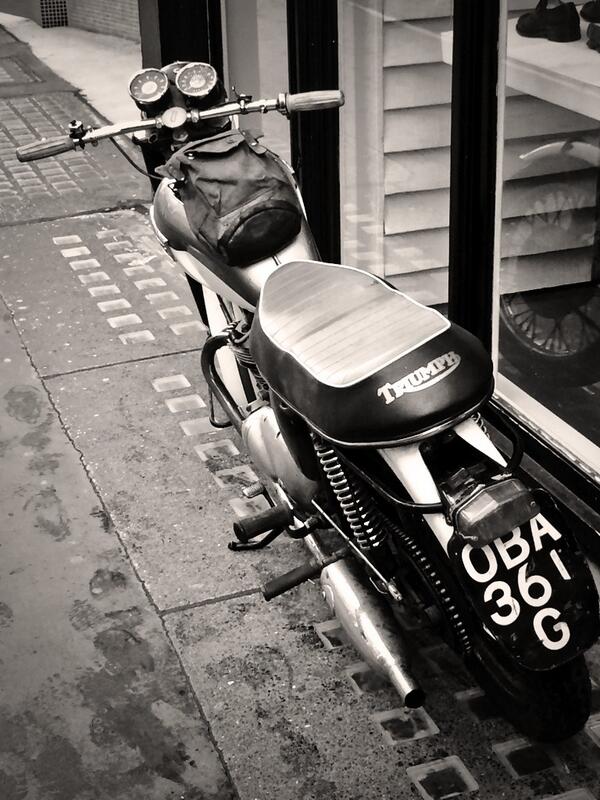 Found this baby sitting in Soho